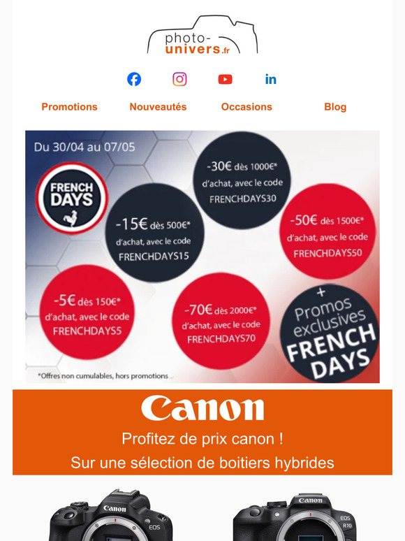 🇫🇷 Les French Days sont de retour !