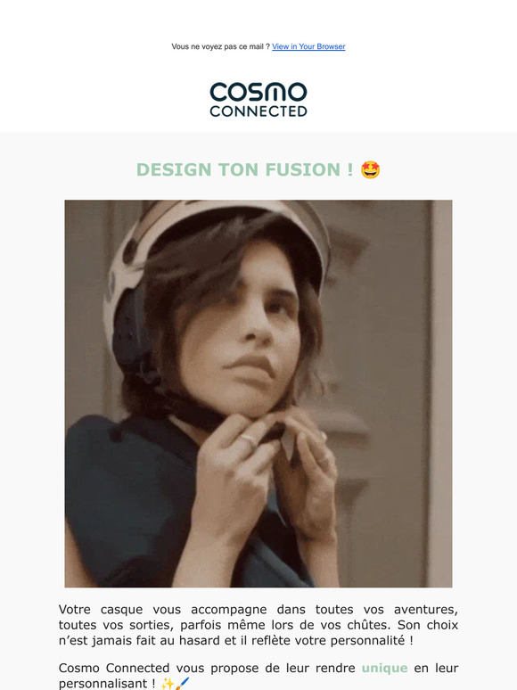 Rendez votre casque Cosmo Fusion unique !🖌️