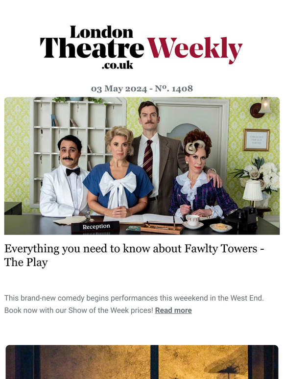 Fawlty Towers opens this week in the West End