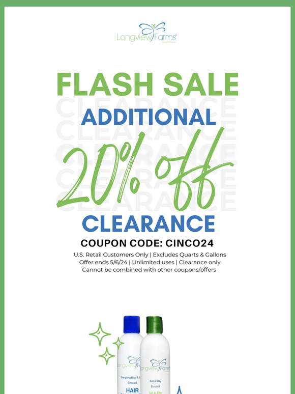 Flash Sale!