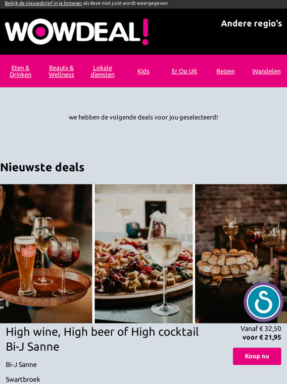 High wine, High beer of High cocktail Bi-J Sanne | Sushibox (42, 44 of 94 stuks) van Daisuki Sushi Weert