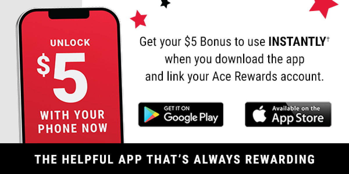 $5 download bonus in our new app when you link your Ace Rewards account
