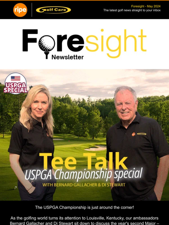 Your May Golf Care newsletter is ready!