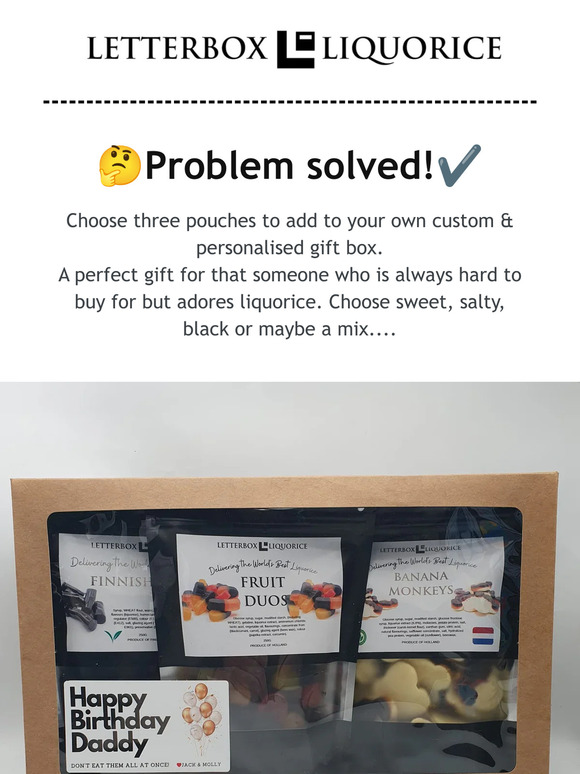 Looking for a liquorice gift idea ?