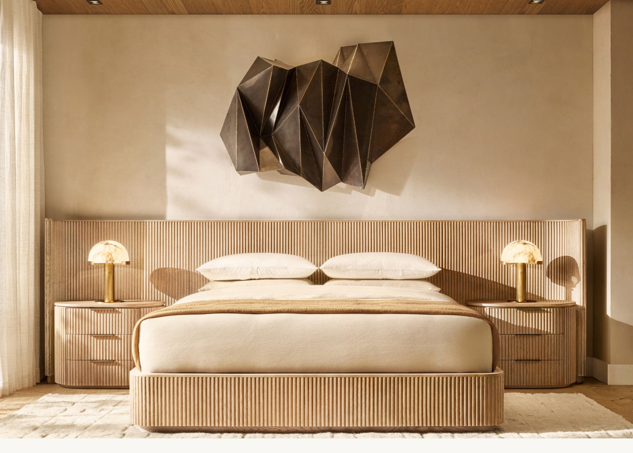 Restoration Hardware: The Byron Collection. Handcrafted of Reeded ...