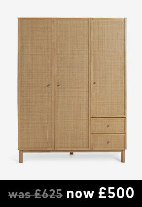 Habitat Simone 3 Door 2 Drawer Wardrobe