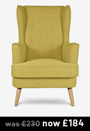 Habitat Callie Fabric Wingback Chair