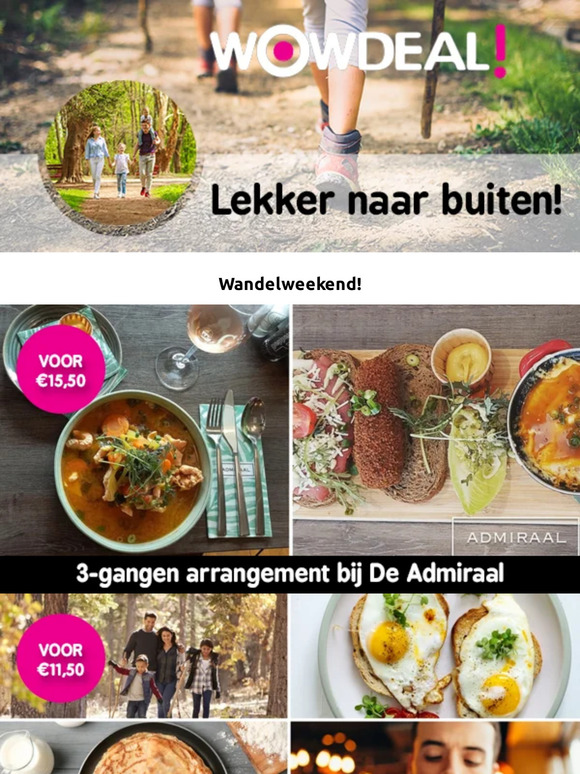 Regen? Zon? Wandelen kan altijd! 🚶