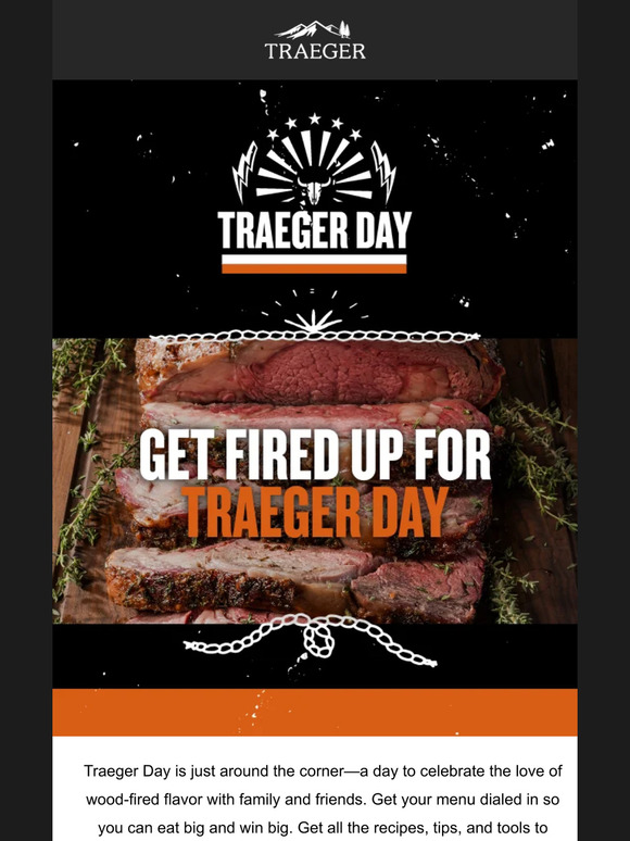 Eat Big and Win Big this Traeger Day