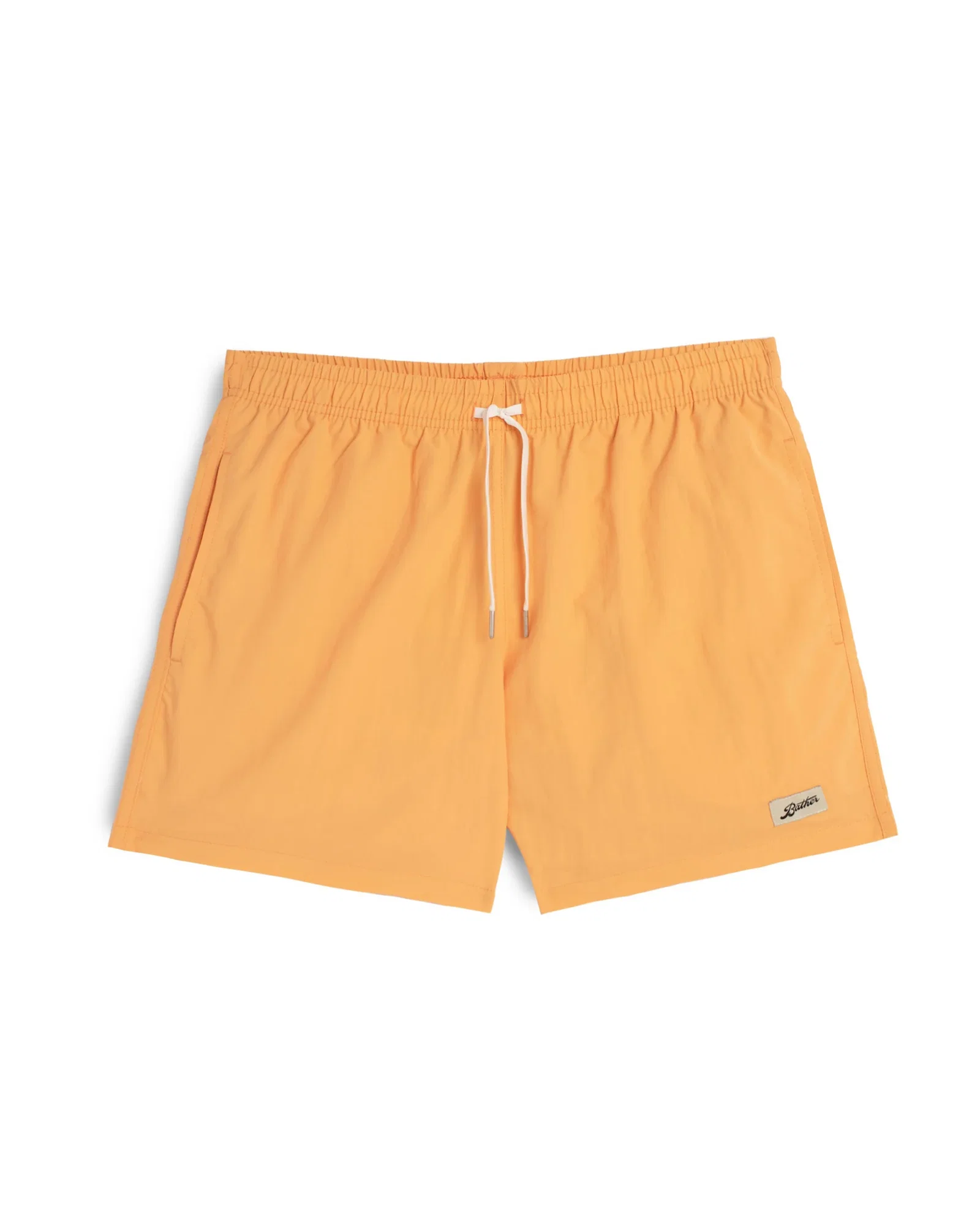 Image of Solid Apricot Swim Trunk
