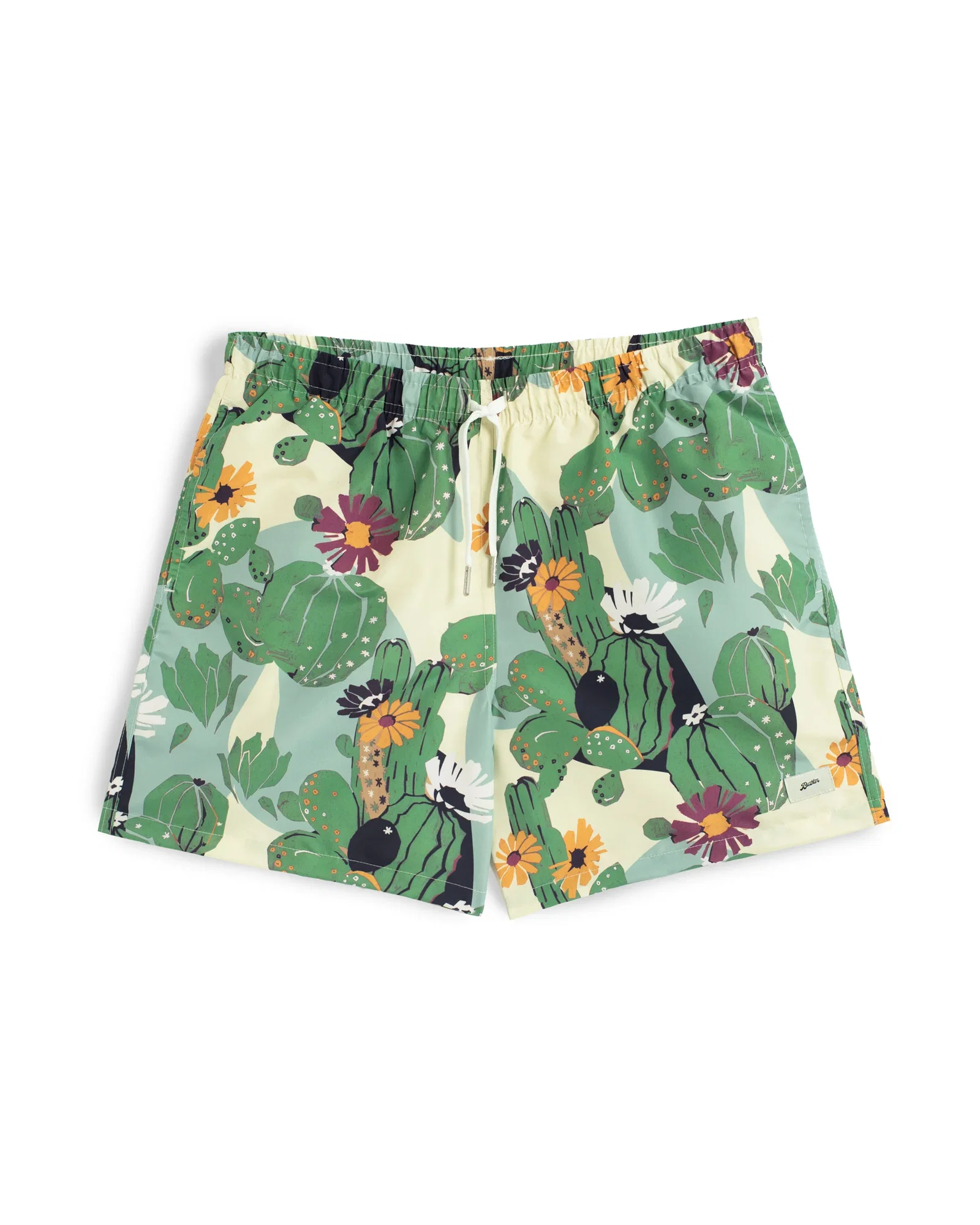 Image of Mod Cactus Print Swim Trunk