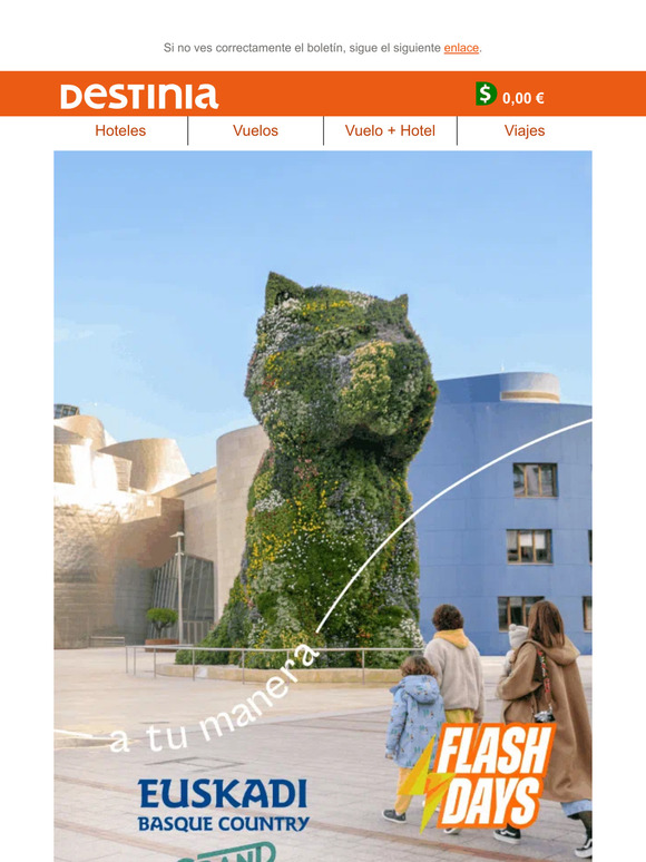 ⚡Esta semana los FLASHDAYS ⚡ te llevan a EUSKADI
