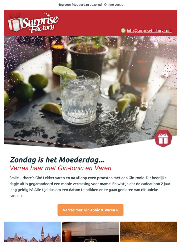 Hét Last-minute Moederdagcadeau 🍸