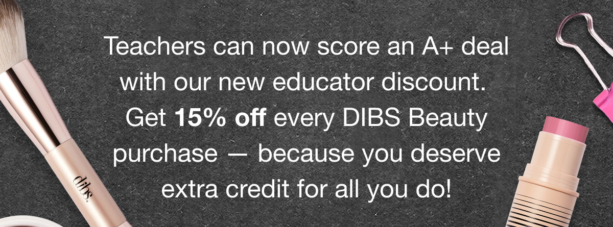 Teachers can now score an A+ deal with our new educator discount. Get 15% off!