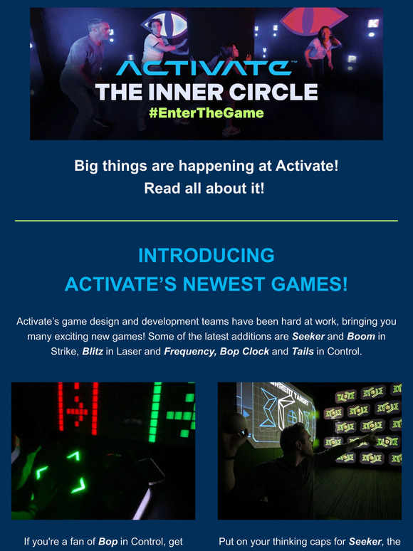 Score Big with Activate's New Games! 🏆