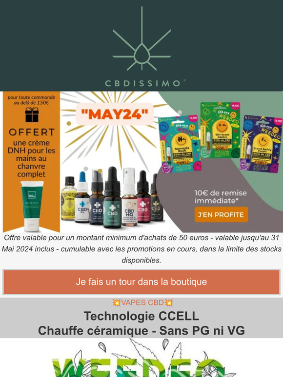 , 🌼en Mai, ...10 Euros Cadeau