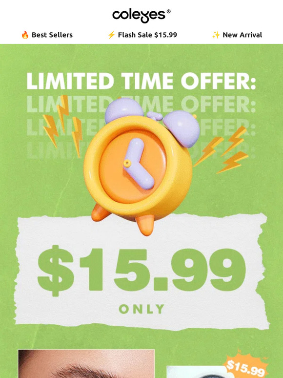 ⏰ How About $15.99 Offer?