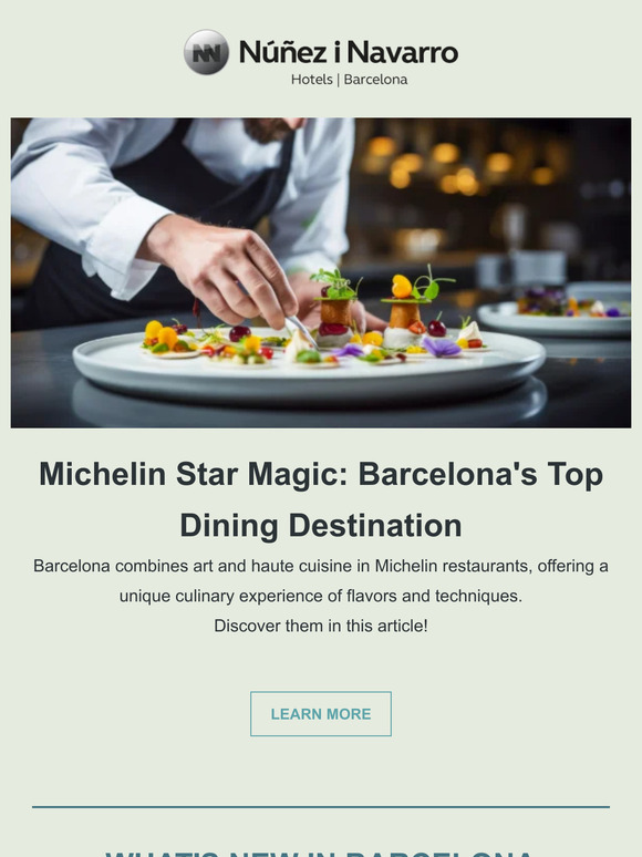 Best Barcelona's Michelin restaurants: do you know them?