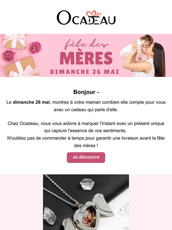 Faites sourire maman avec un cadeau unique !