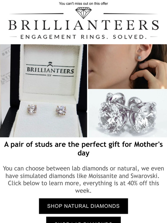 Earrings for Mother's Day