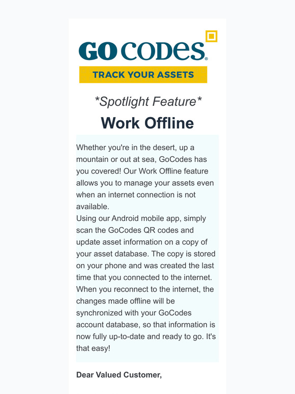 GoCodes May 2024 Newsletter