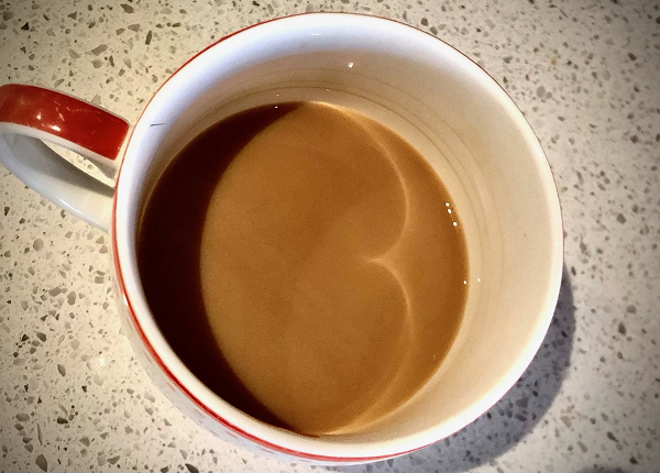 A cardioid in a coffee cup