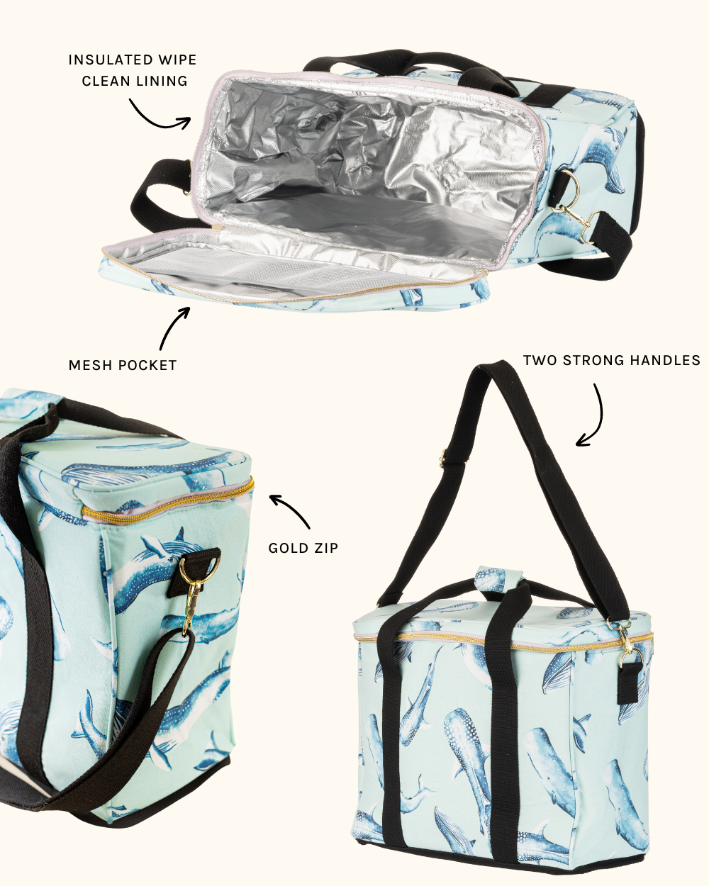 Yvonne Ellen 🐋 IT'S HERE The Whale Picnic Bag! 🐋 Milled