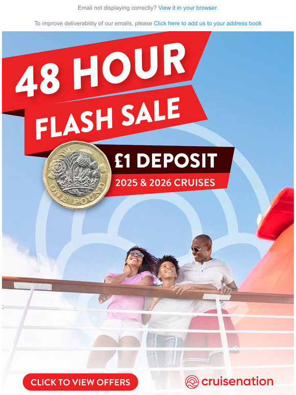 Cruise Nation Princess Cruises £1 Deposit is Back! Milled