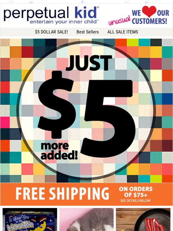 Perpetual Kid: ⭐ $5 DOLLAR SALE! ⭐ | Milled