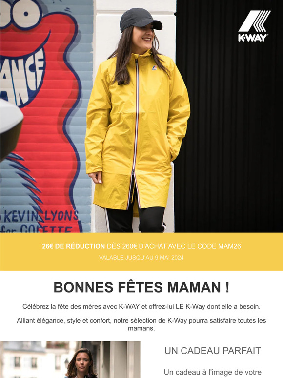 Et si on célébrait la fête des mères avec K-WAY ?
