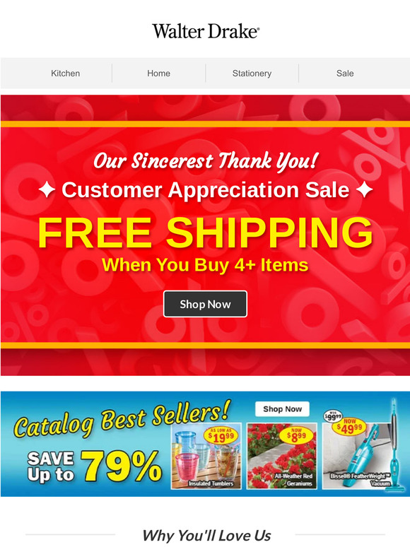 Walter Drake Friend, Our Sincerest Thank You Milled