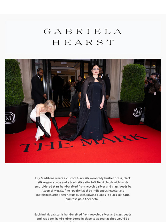 Gabriela Hearst: Lily Gladstone In Custom Gabriela Hearst | Met Gala ...