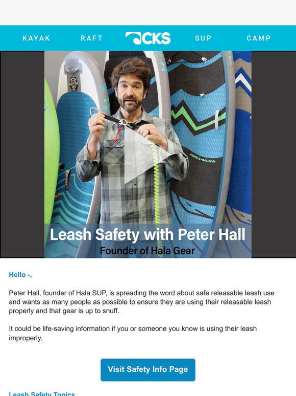 CRUCIAL Leash Safety Information