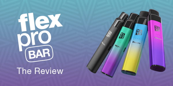 VLTZ flex pro Bar The Review - Vaped Article