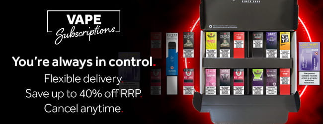 Vape Subscriptions - You're always in control.
