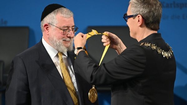 Karlspreis für Oberrabbiner Goldschmidt: „Zeichen für Toleranz“