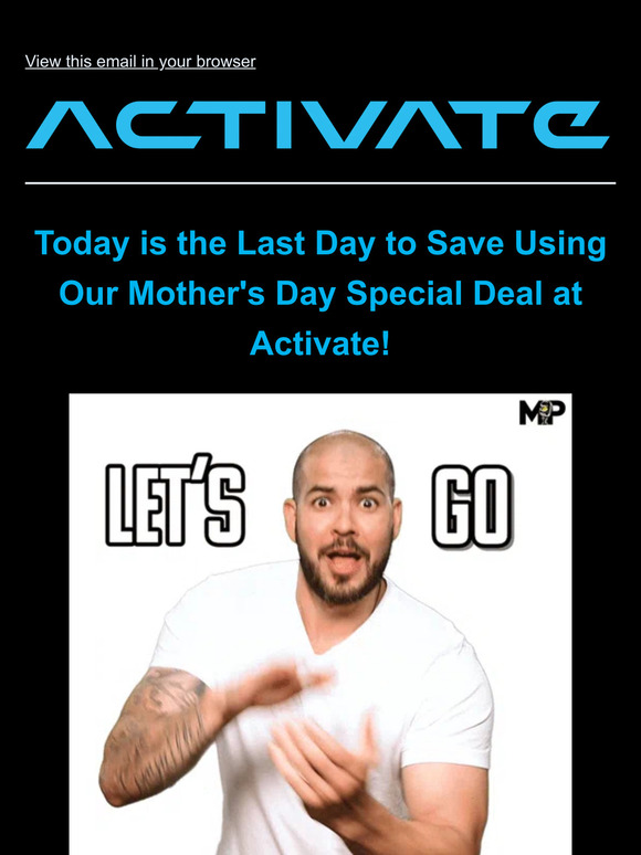 Last Day for Mother's Day Savings!⏳