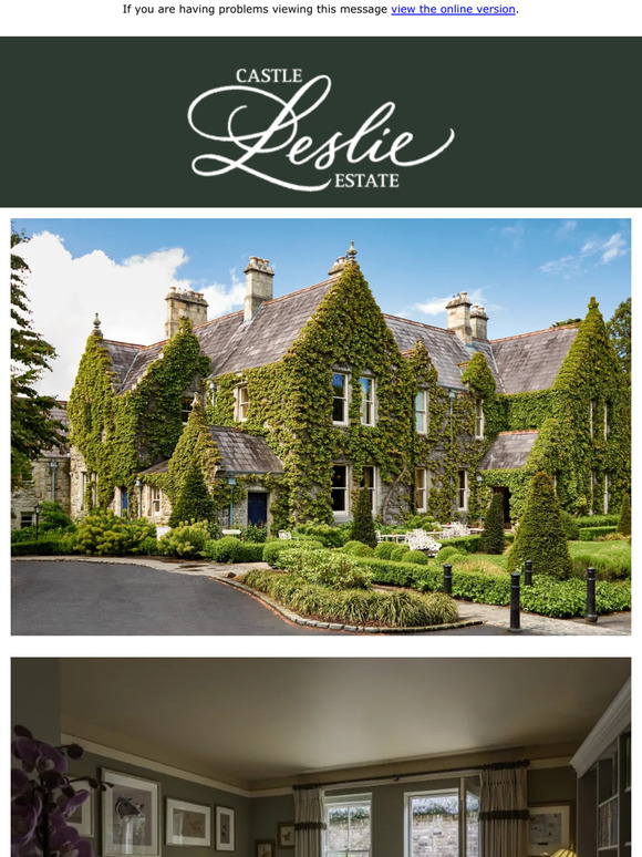 'Summertime and the living is easy' at Castle Leslie Estate...