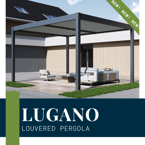 Lugano Louvered Pergola