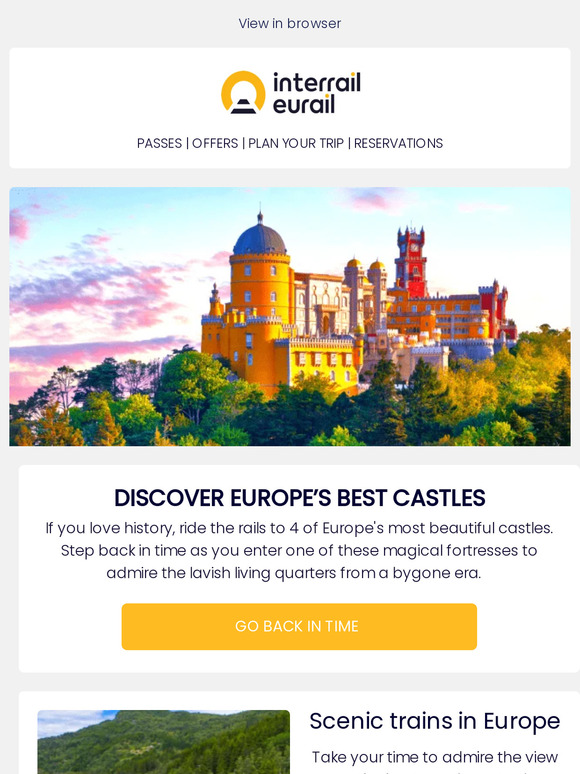 Linger for longer in Europe by train 🚂