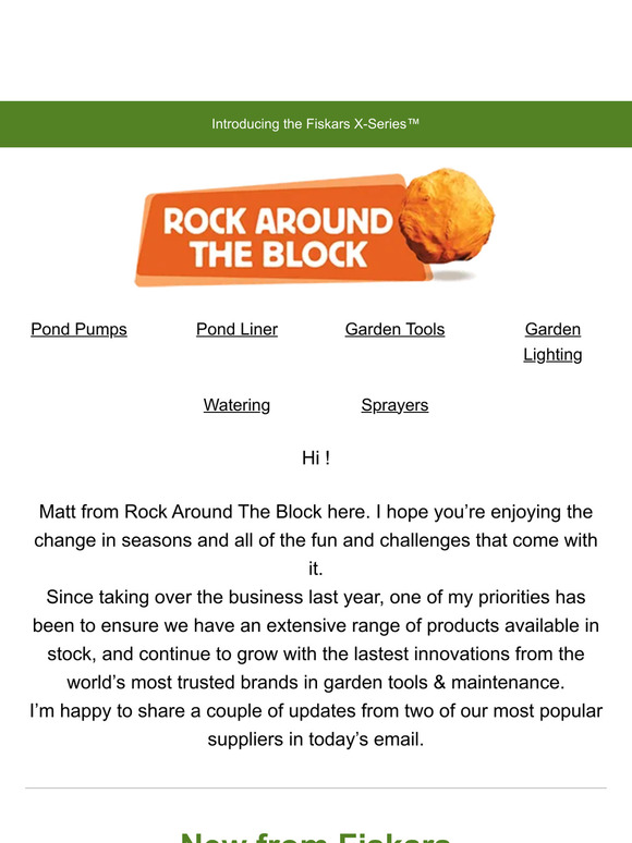EXCLUSIVE New Fiskars & Hozelock restock update