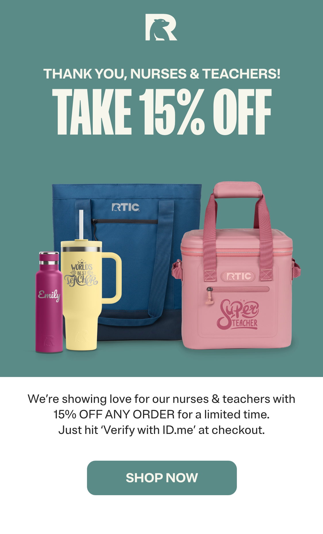 Thank You, Nurses & Teachers!
