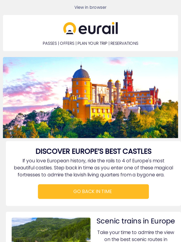 Linger for longer in Europe by train 🚂