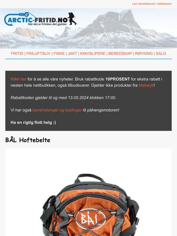 10% ekstra rabatt