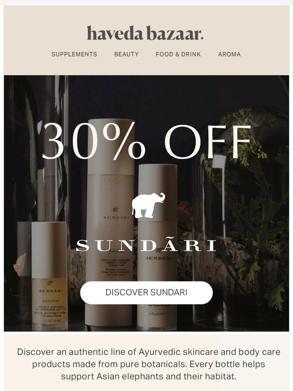 Maharishi Ayurveda Products International: ☀️30% OFF Sundari | Luxury ...