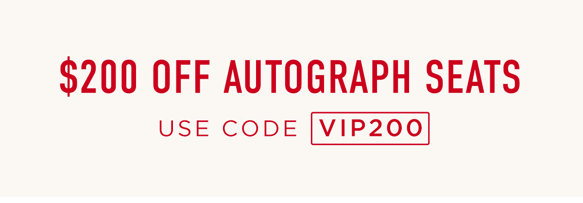 Use Code VIP200 for $200 Off Autograph Chaises and Chairs