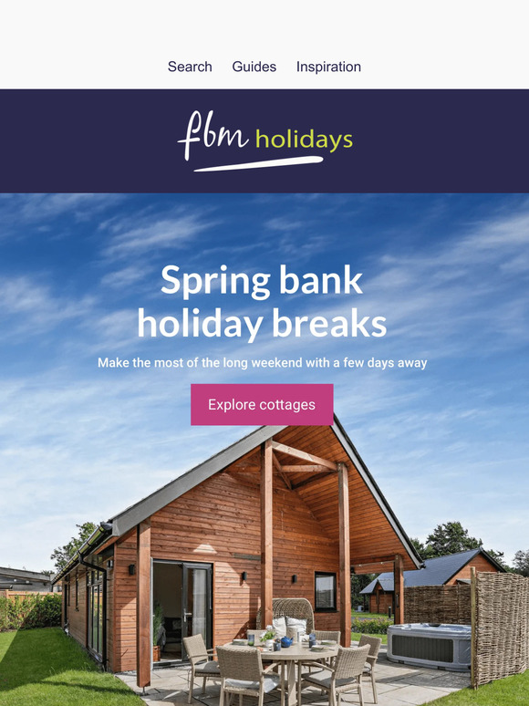 Spring bank holiday breaks