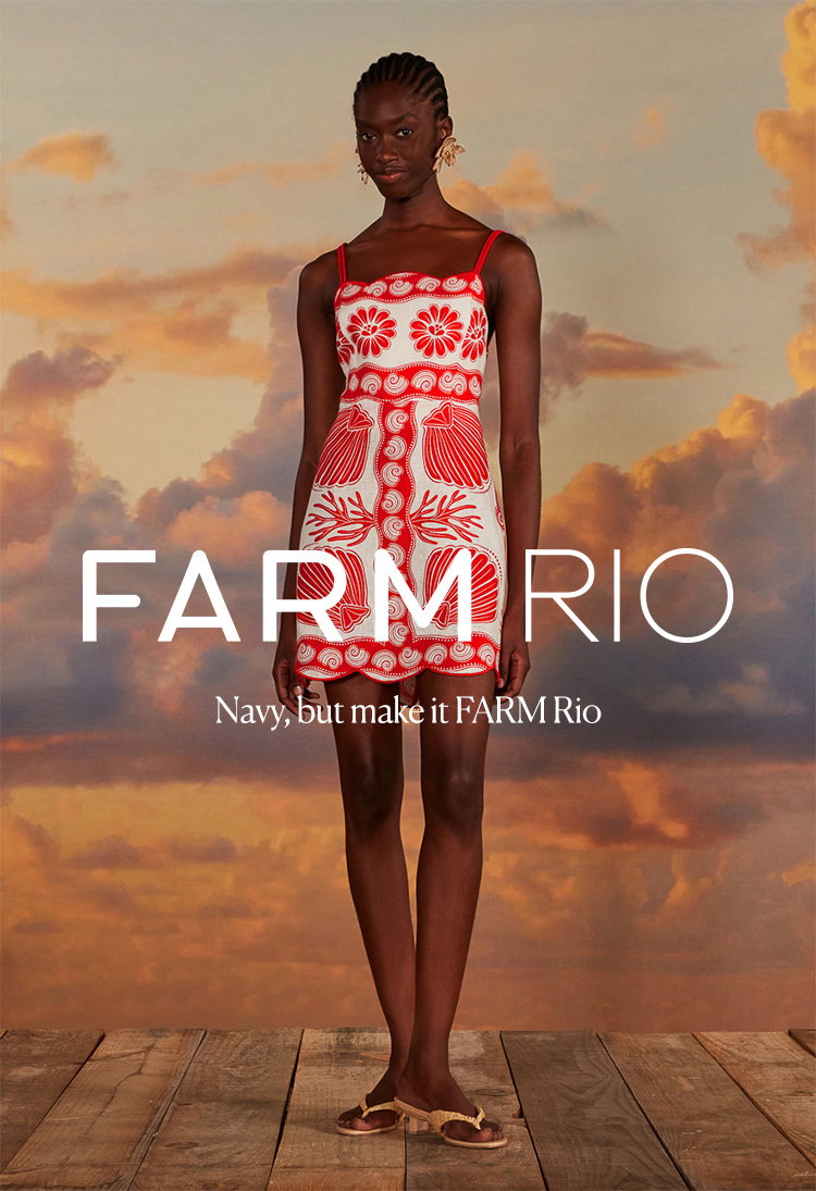Farm Rio Pepper Farm Rio: Navy, but make it FARM Rio | Milled