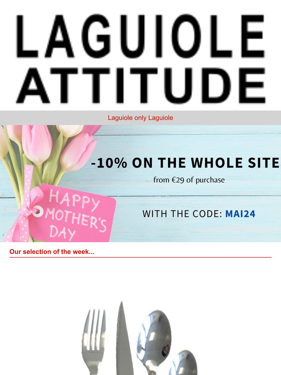 Take advantage of our offer of the week for your Mother's Day gift 🎁