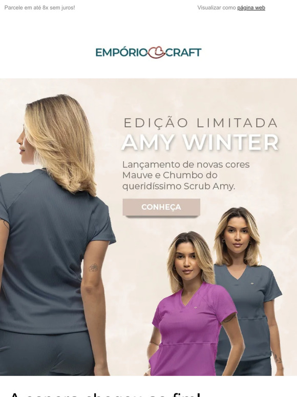 Edição limitada: Novas cores Mauve e Chumbo. Confira e agarre o seu!